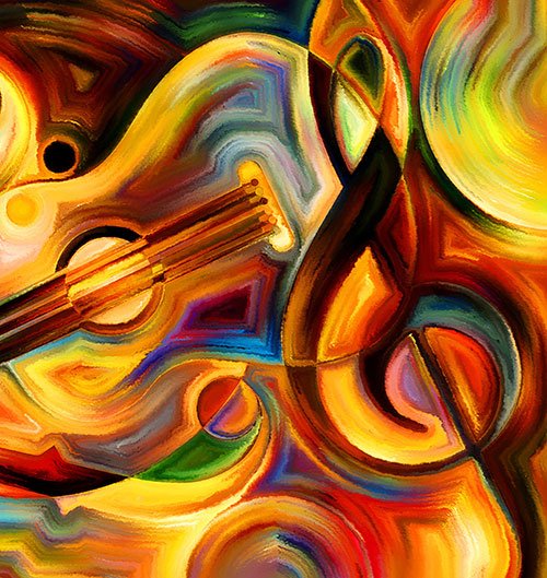 Abstract Music Picture